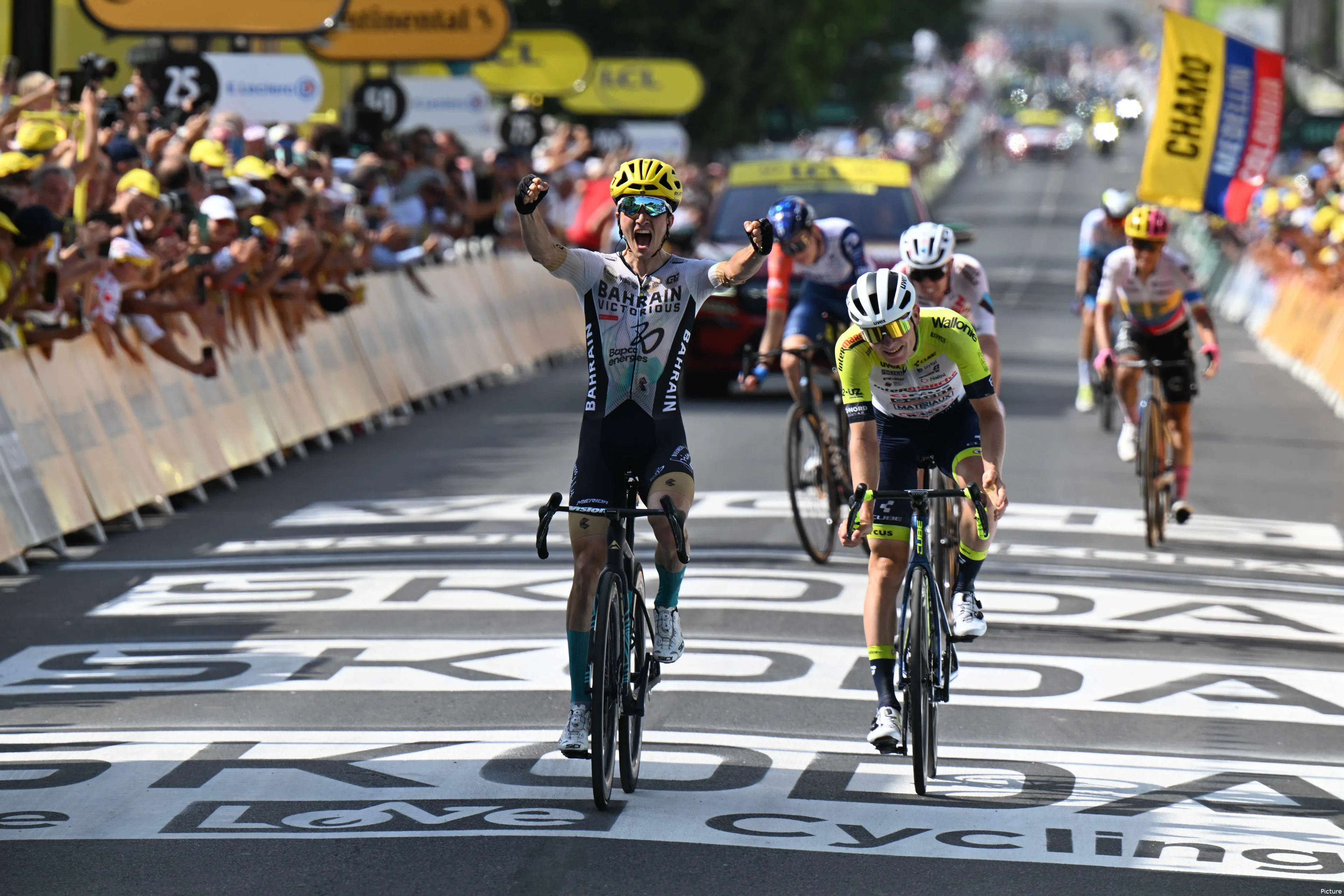 Tour de France Bahrain Victorious Bilbao, Buitrago, Bauhaus